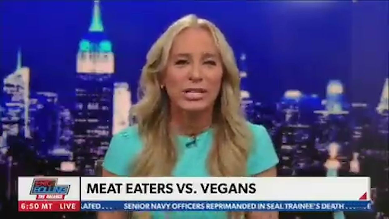 Right-wing TV host claims vegan burgers are 'implanted with Bill Gates' chips'