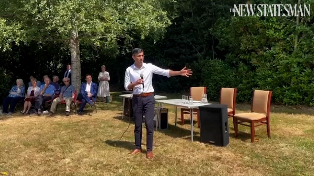 Rishi Sunak rapped Vanilla Ice's 'Ice Ice Baby' to his aides and it was super cringe