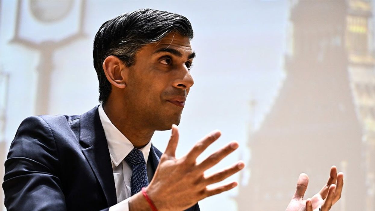 The internet just noticed a rather odd detail about Rishi Sunak's glasses