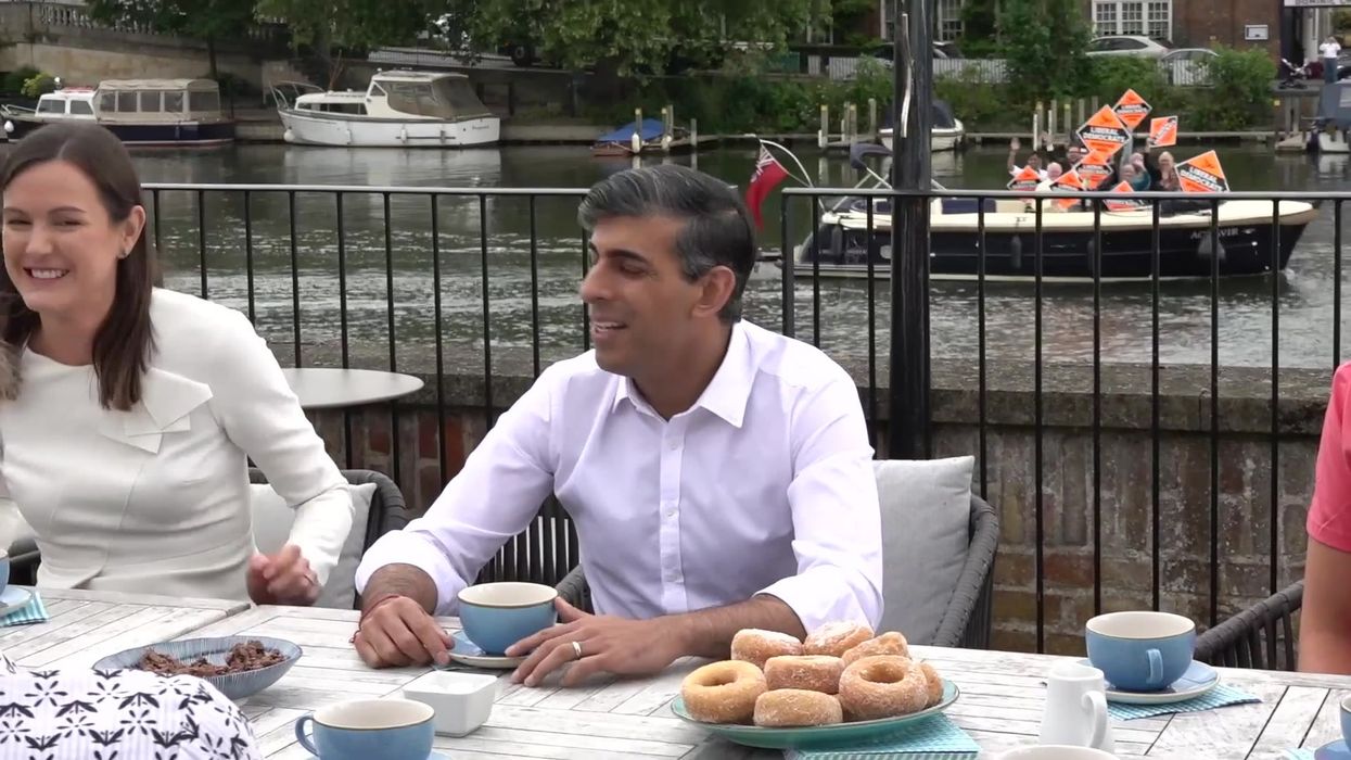 Sunak claps back at Lib Dems after ‘photobomb’ stunt