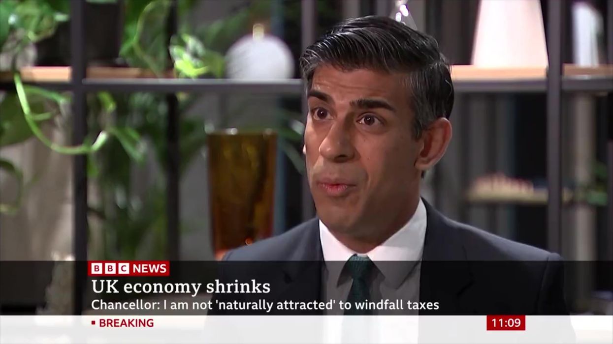 Rishi Sunak's euphemism for windfall tax as the government U-turned had MPs in fits of laughter