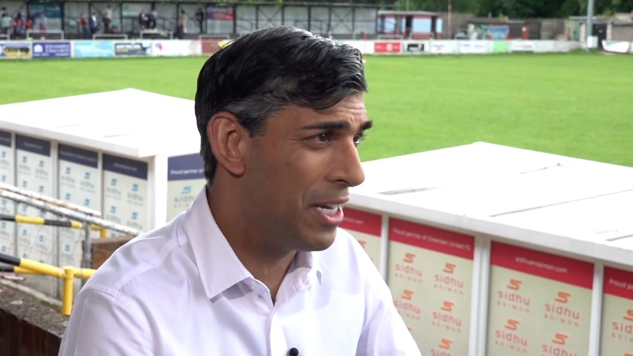 Rishi Sunak's 'embarrassing' football skills might be the worst thing you see today