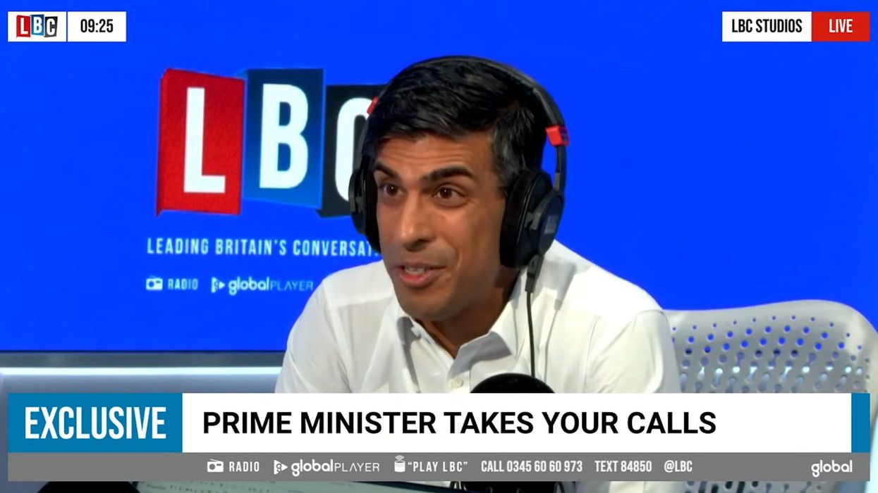 Rishi Sunak just came for Nadine Dorries live on air