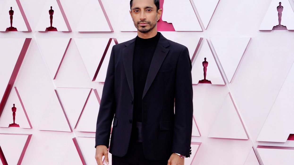 Riz Ahmed at the 93rd annual Oscars 