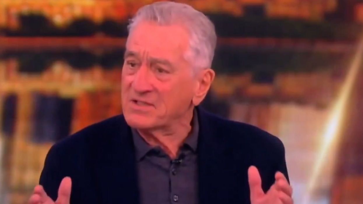 Robert De Niro censored during epic Trump rant on The View