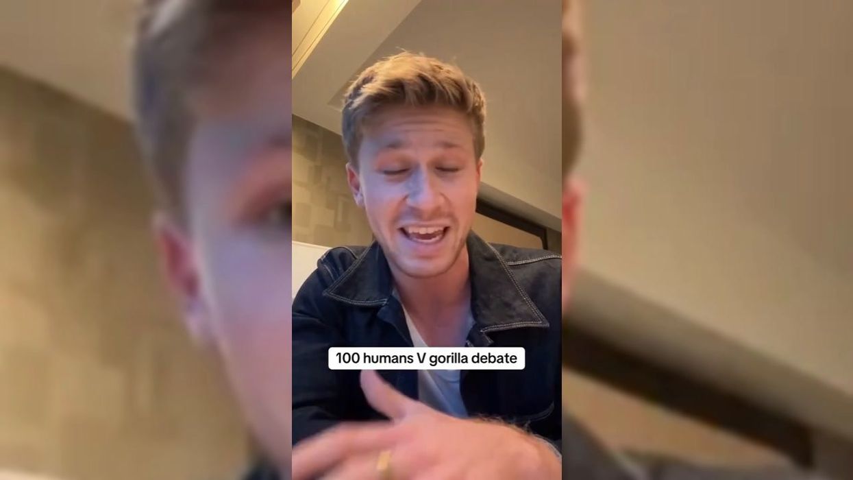 Robert Irwin weighs in on the 100 men vs one Gorilla debate