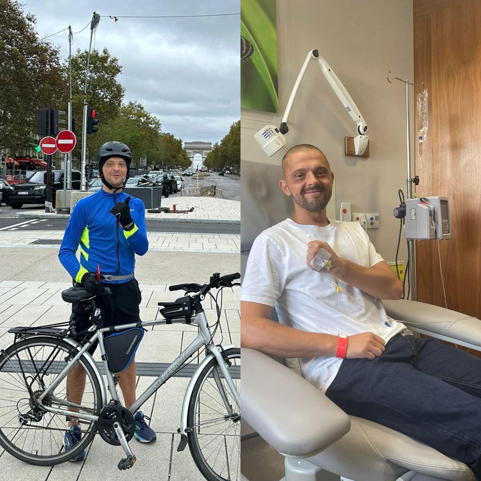 Father-of-three with terminal brain cancer hopes to set cycling world record