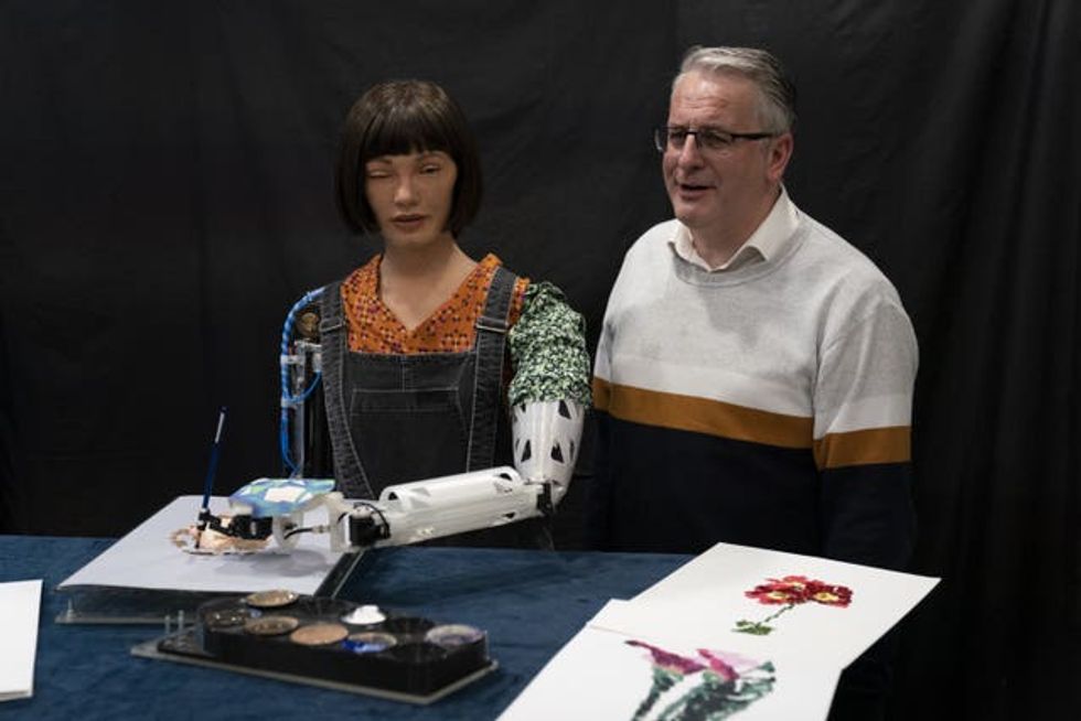 Robot artist Ai-Da