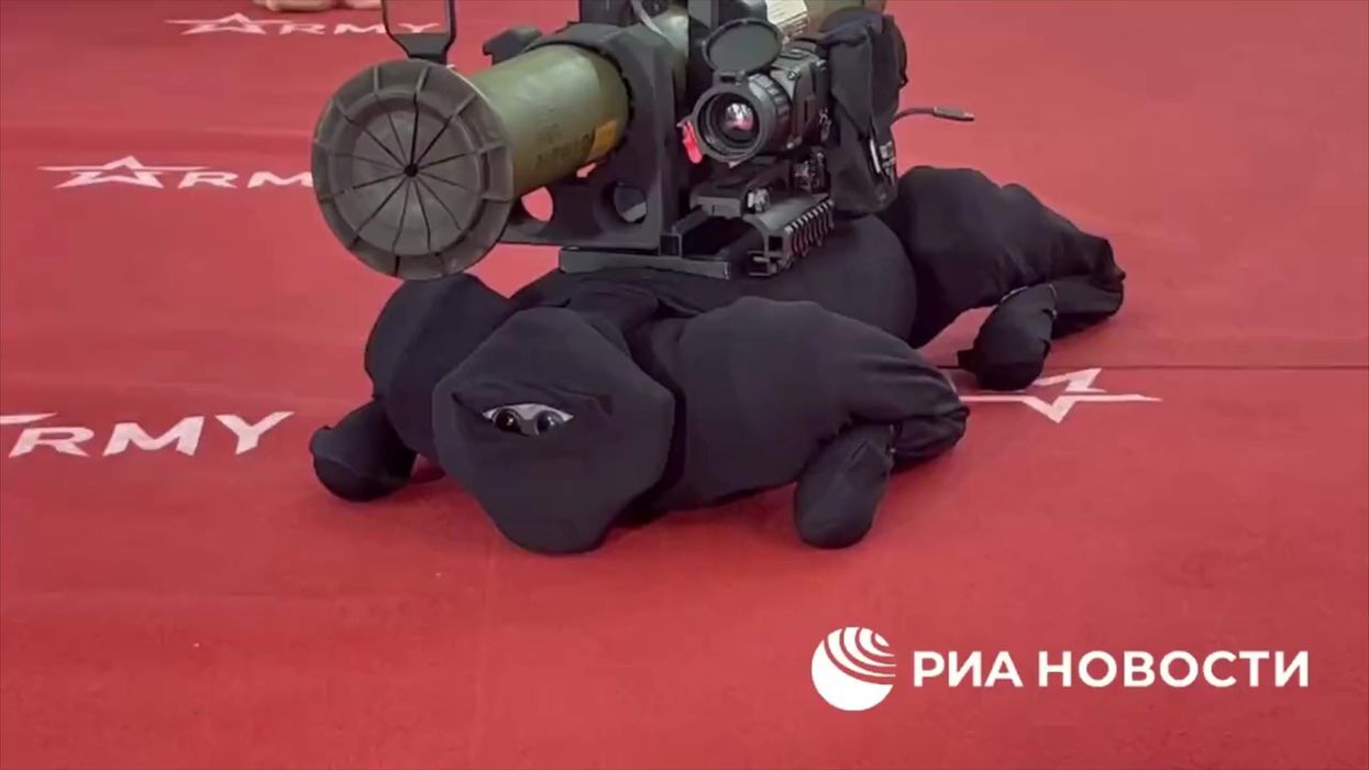 Russia showcased a deadly new 'weapon' but it's just a robot dog from China