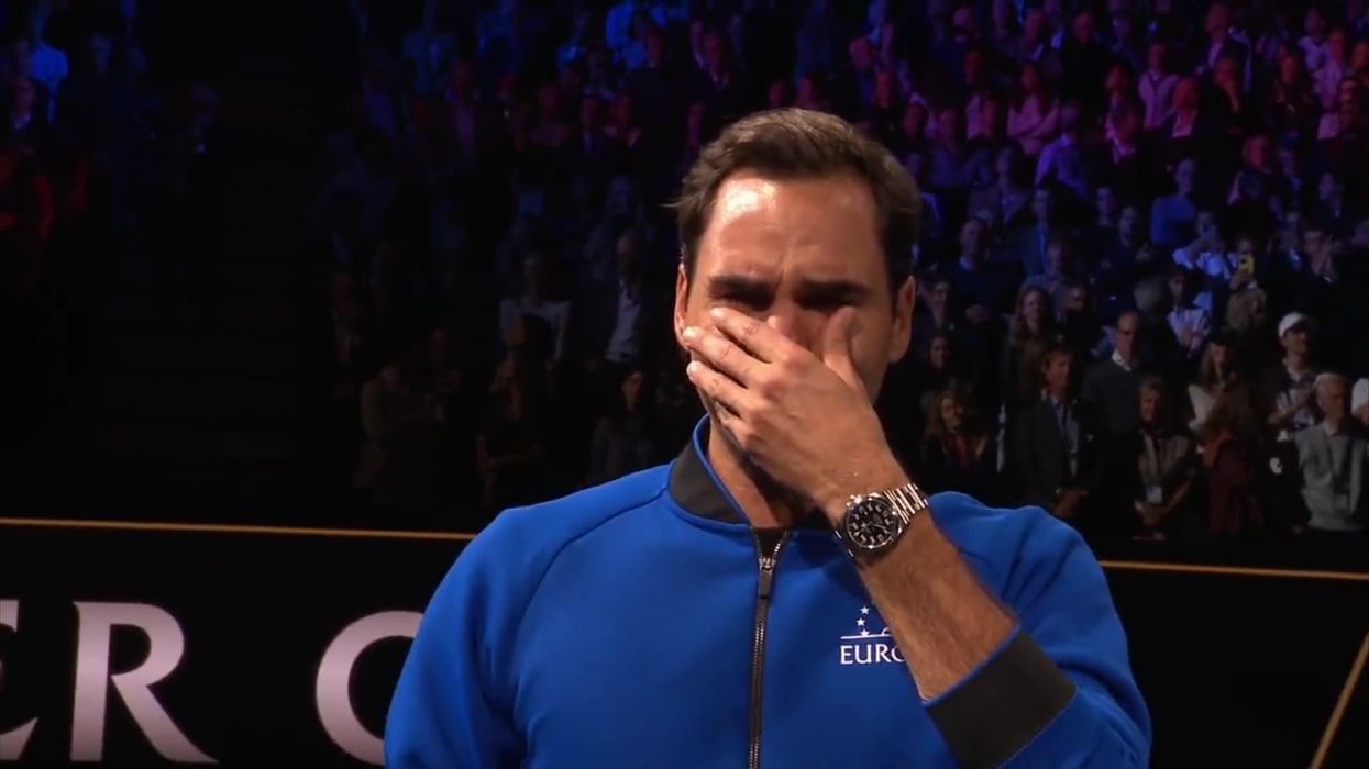 Roger Federer's emotional goodbye to professional tennis also had rival Rafael Nadal in tears