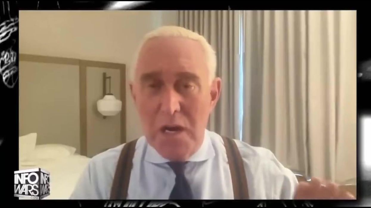 Alex Jones and Roger Stone imply Republicans didn't vote because it's 'rigged'