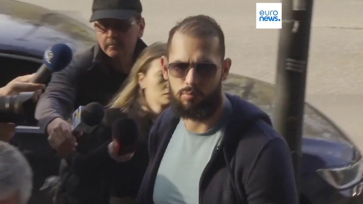 Andrew Tate issues 'warning' for men after rape indictment