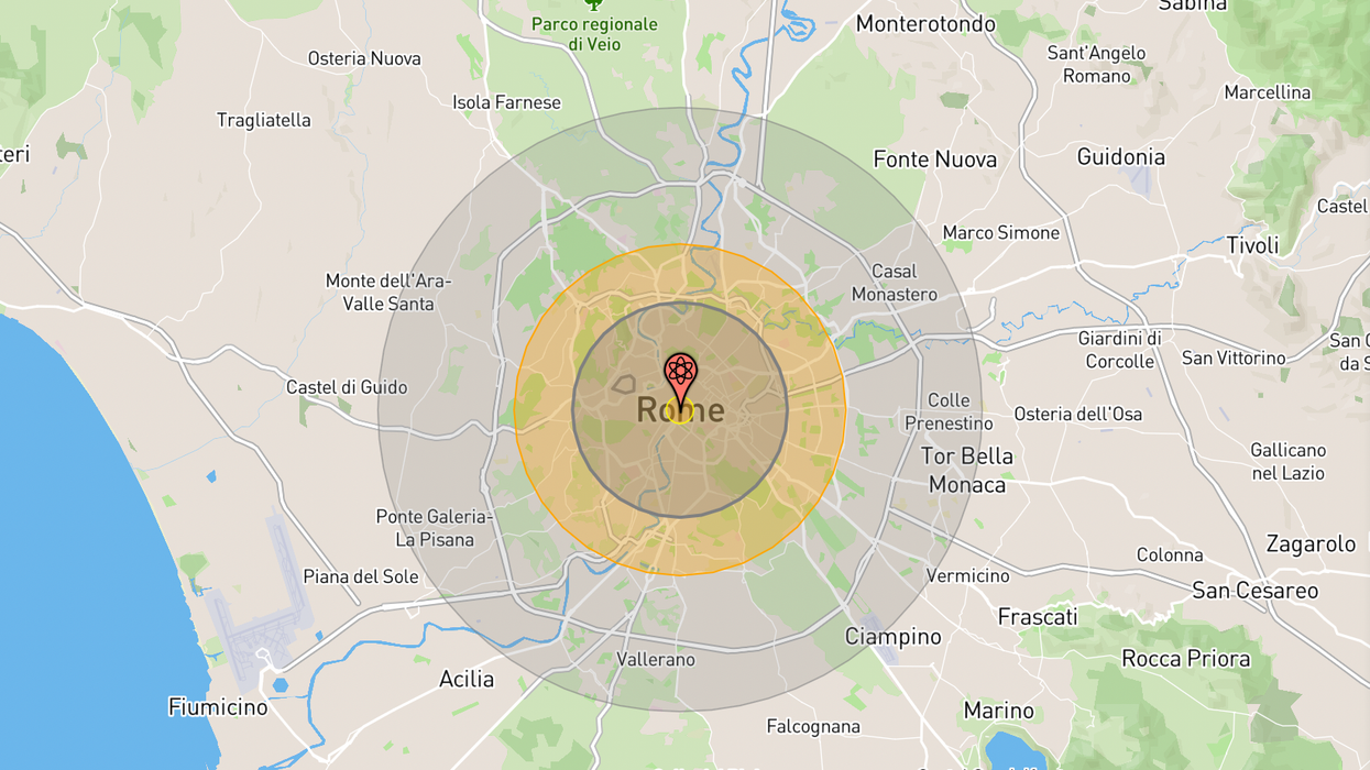 Devastating nuclear bomb maps show impact new weapons would have on European cities