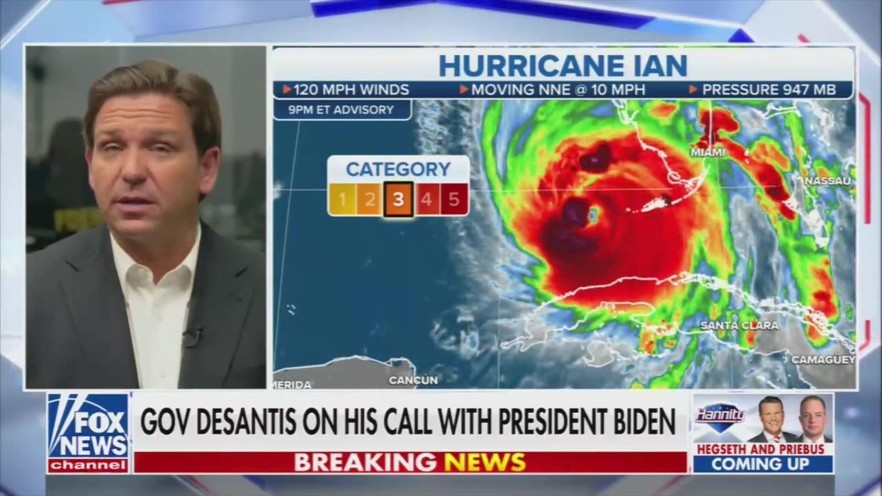 Hurricane Ian has brought (temporary) peace between Biden and DeSantis