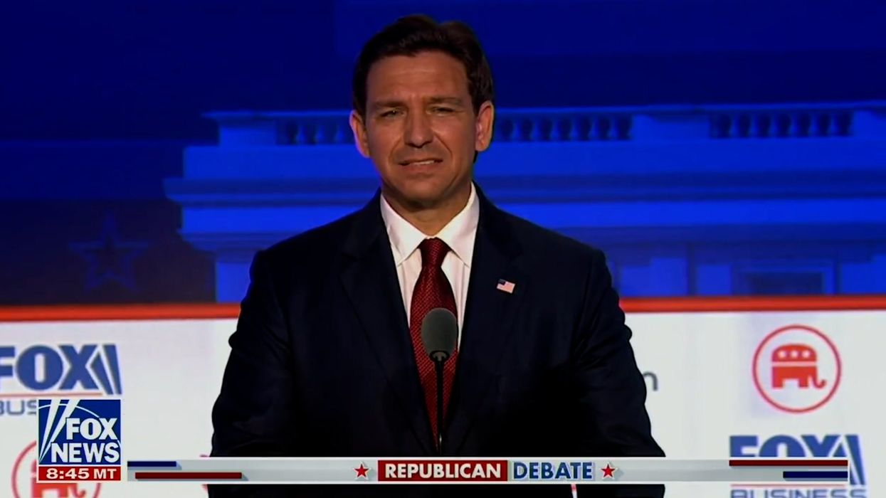 Ron DeSantis' smile draws focus during GOP debate, again