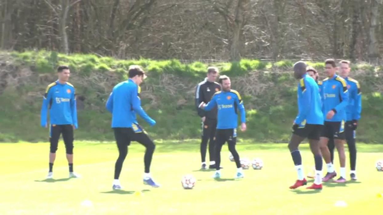 Liverpool fans sing 'You'll Never Walk Alone' in support of Ronaldo following son's death