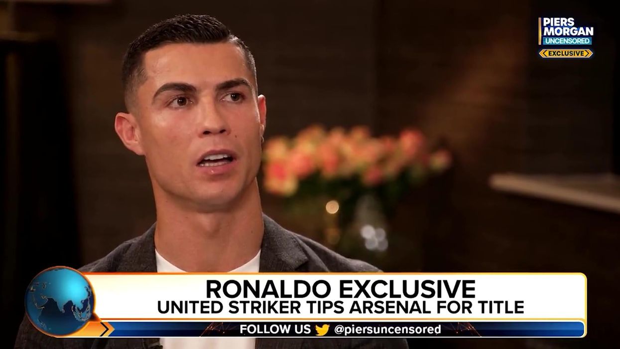 Ronaldo would be 'happy' to see Arsenal win the Premier League