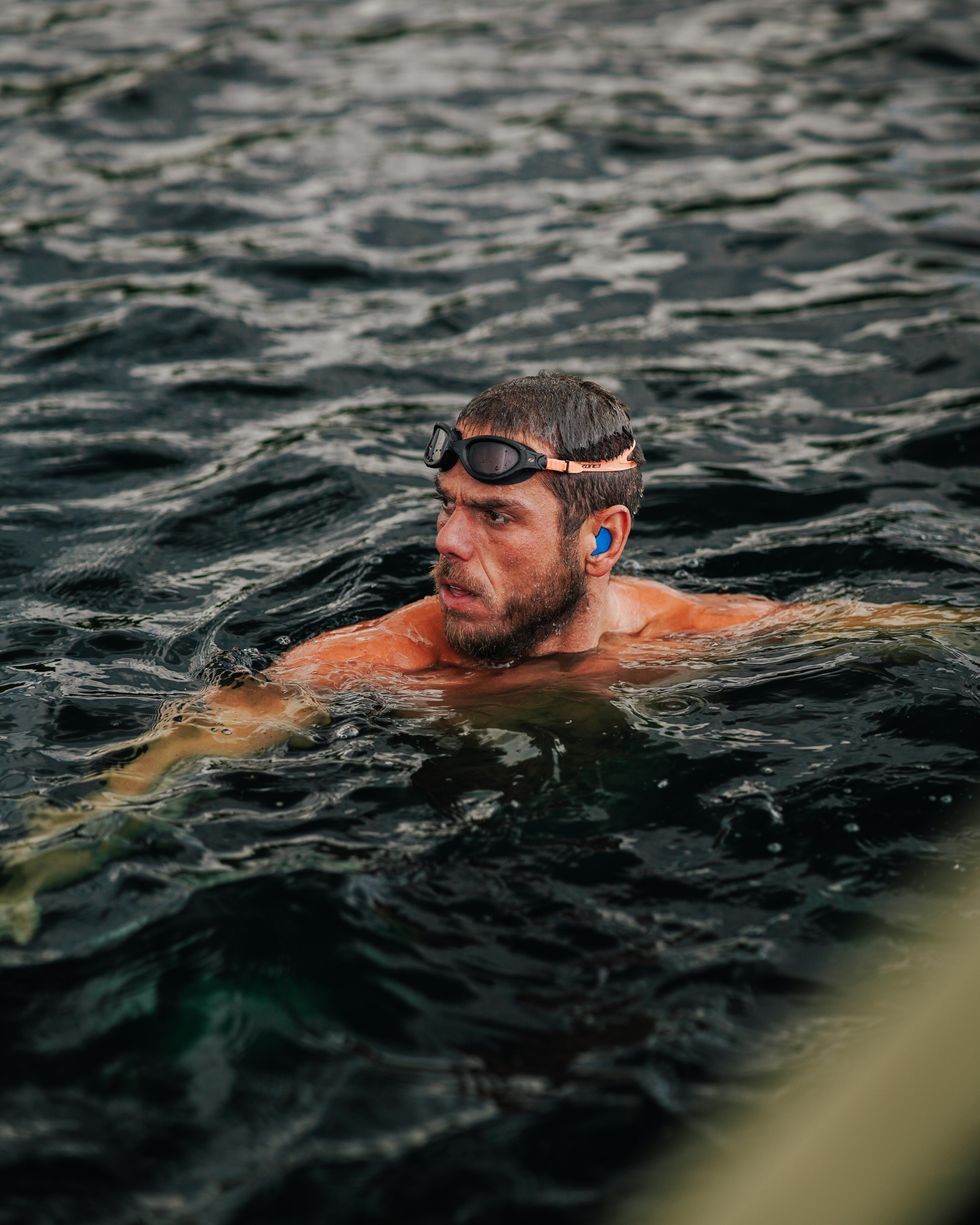 Ultra-swimmer aims to break record for longest distance swum in a pool in a week