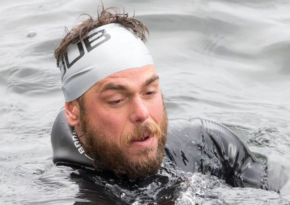 Ross Edgley sea swim