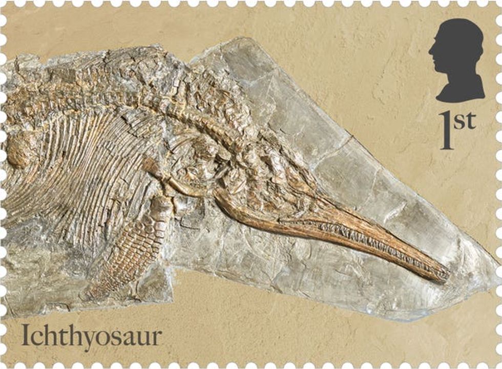 Royal Mail Age of the Dinosaur stamps