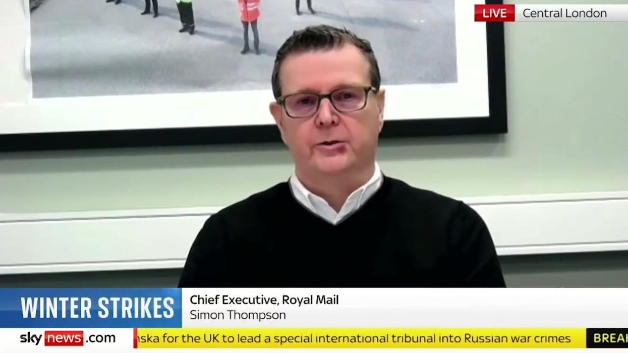 Royal Mail boss claims striking workers are trying 'to destroy Christmas'