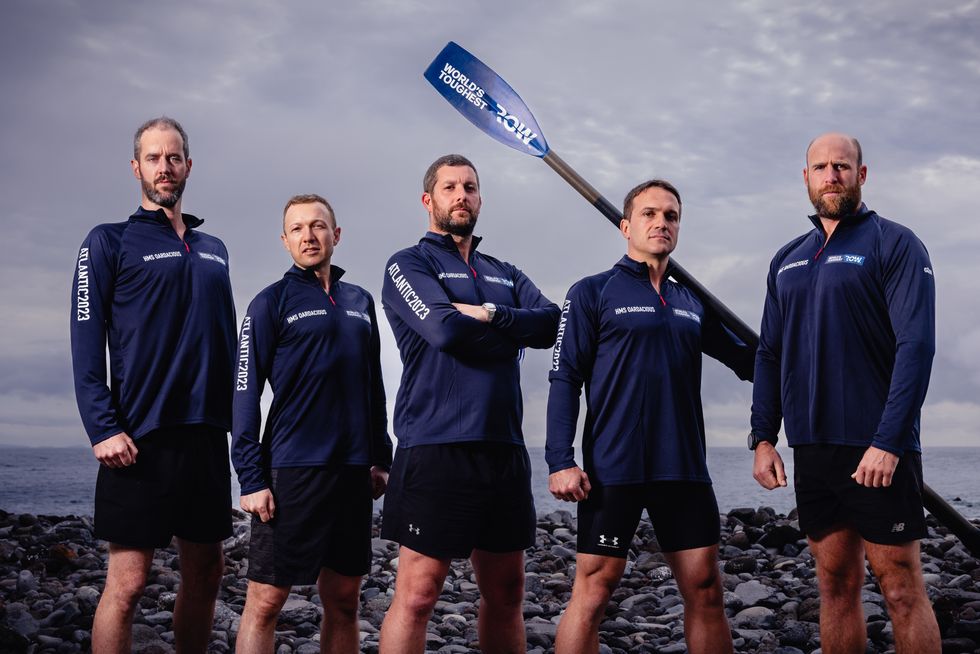 Team of Royal Navy submariners win 3,000 mile world’s toughest rowing race