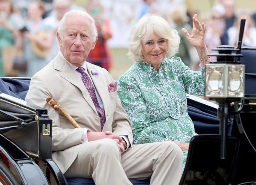 Royal visit to RHS Sandringham Flower Show