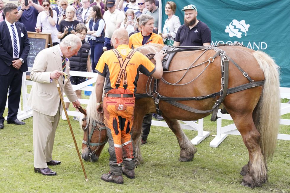 Royal visit to the Great Yorkshire Show