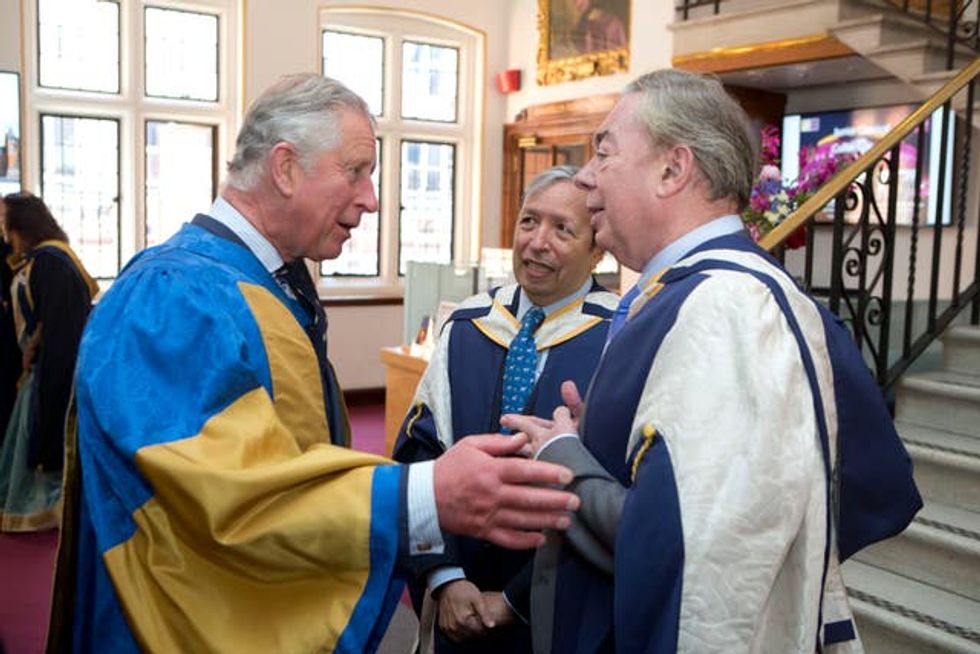 Royal visit to the Royal College of Music