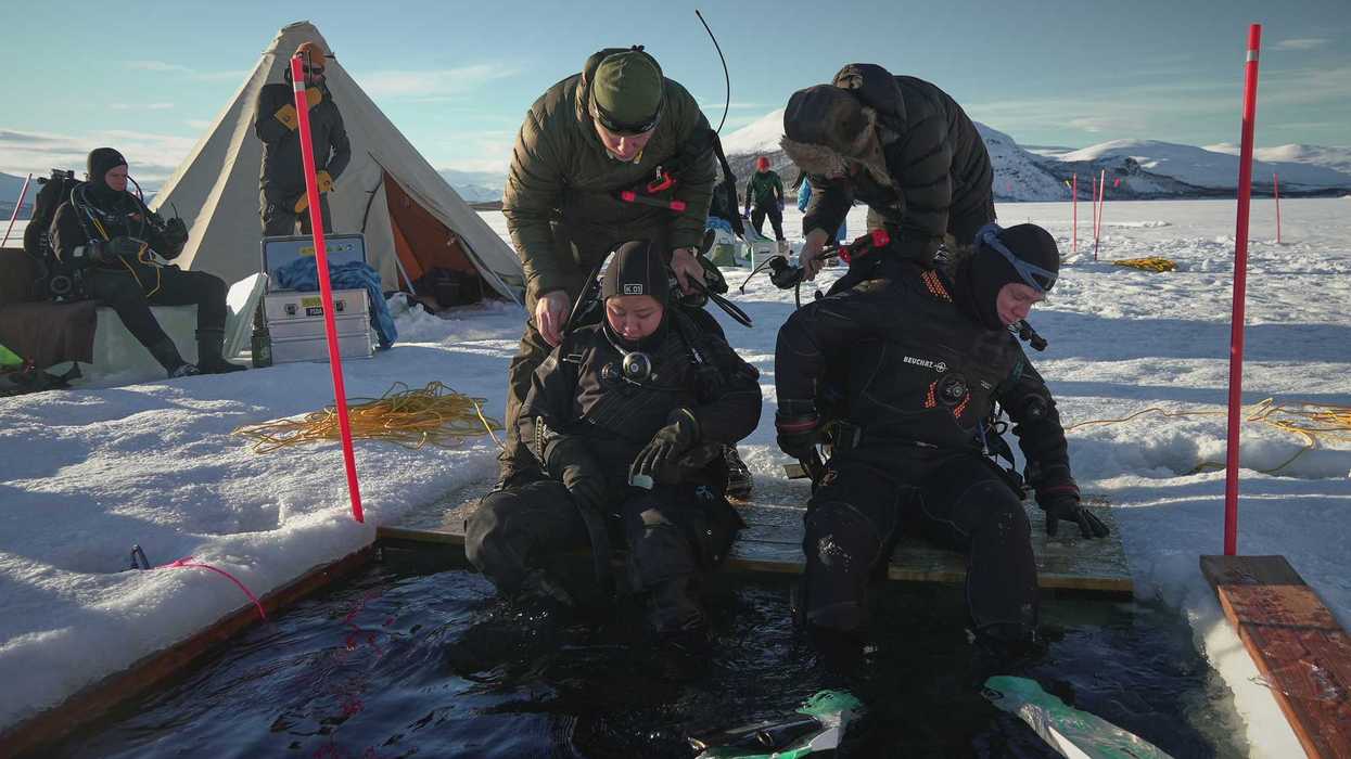 Scientists are diving deep into Arctic waters to discover secrets of the deep
