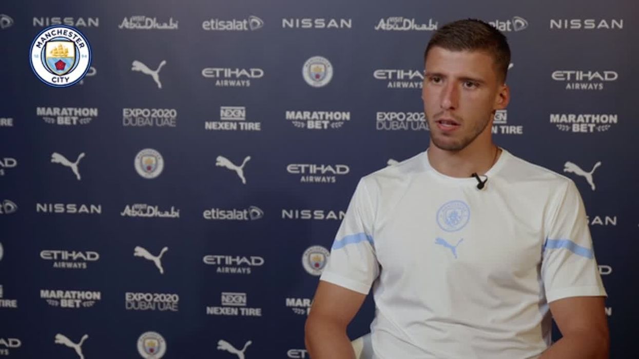 Ruben Dias threw up in Jack Grealish's mum's handbag during Man City's boozy celebrations