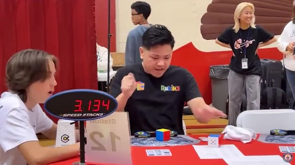 Rubik's cube world record smashed by man in mind boggling time