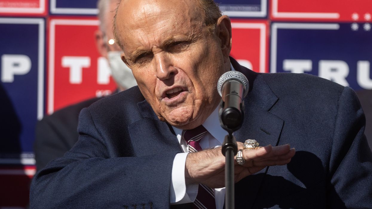 <p>Rudy Giuliani has weighed in on New York Gov. Andrew Cuomo’s sexual harassment scandal.</p>