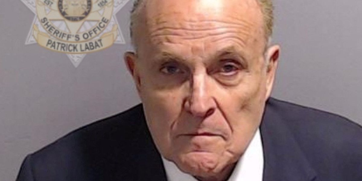 17 of the funniest Rudy Giuliani mugshot memes indy100