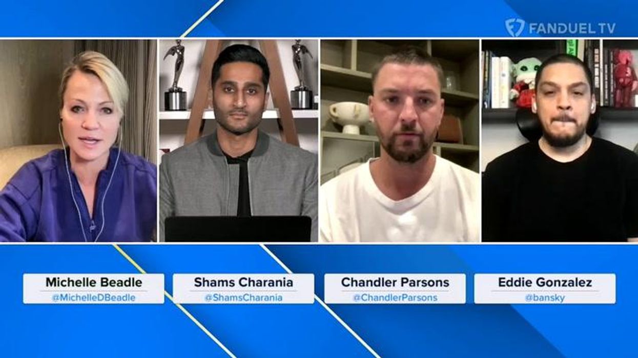 Niagara Falls lit up in support for Damar Hamlin