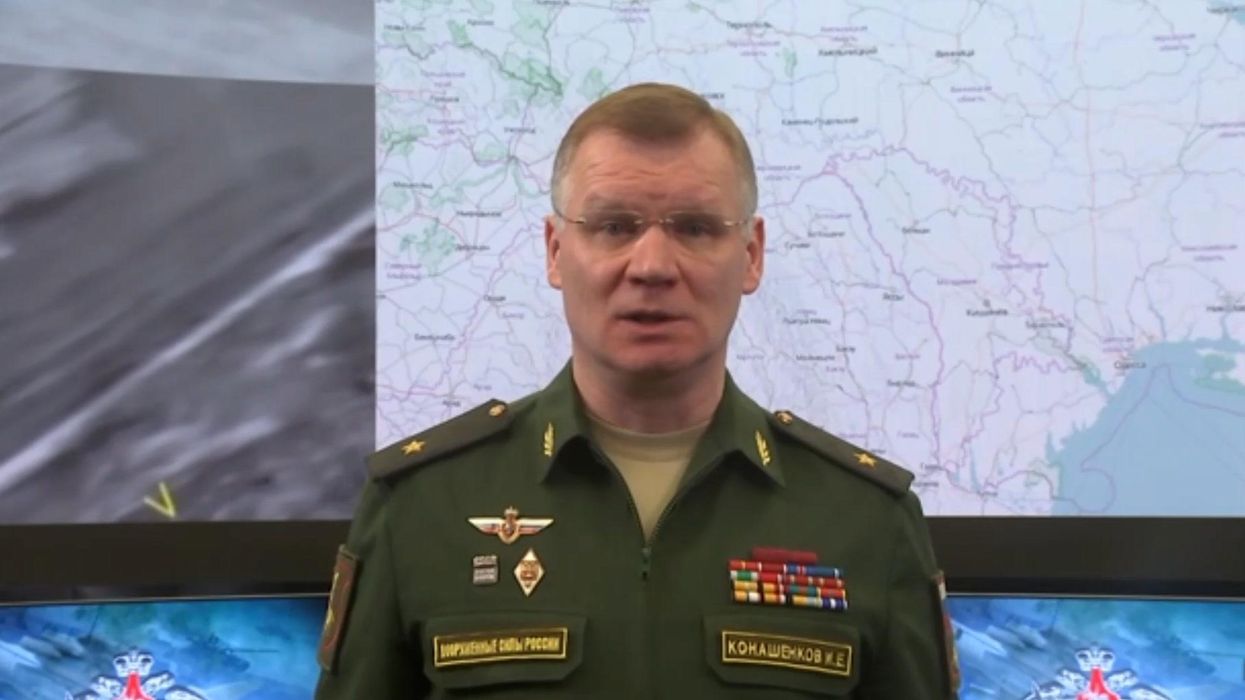 Russian Ministry of Defence claims Ukrainians 'staged' deaths