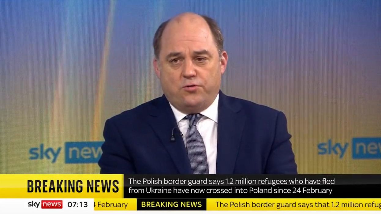 Ben Wallace's take on Putin is brilliantly savage