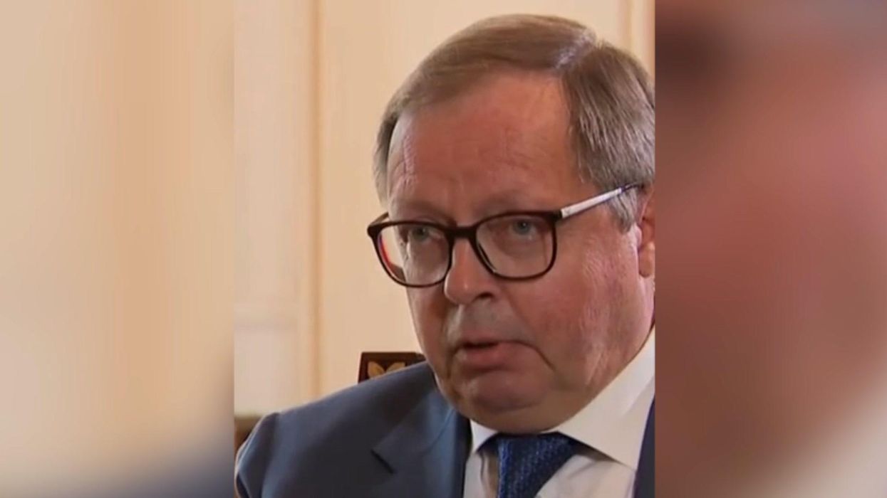 Russian ambassador snaps at UK reporter during tense Ukraine interview
