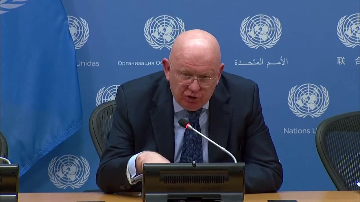 Russian UN ambassador accidentally says Bucha corpses 'didn't exist until they arrived'