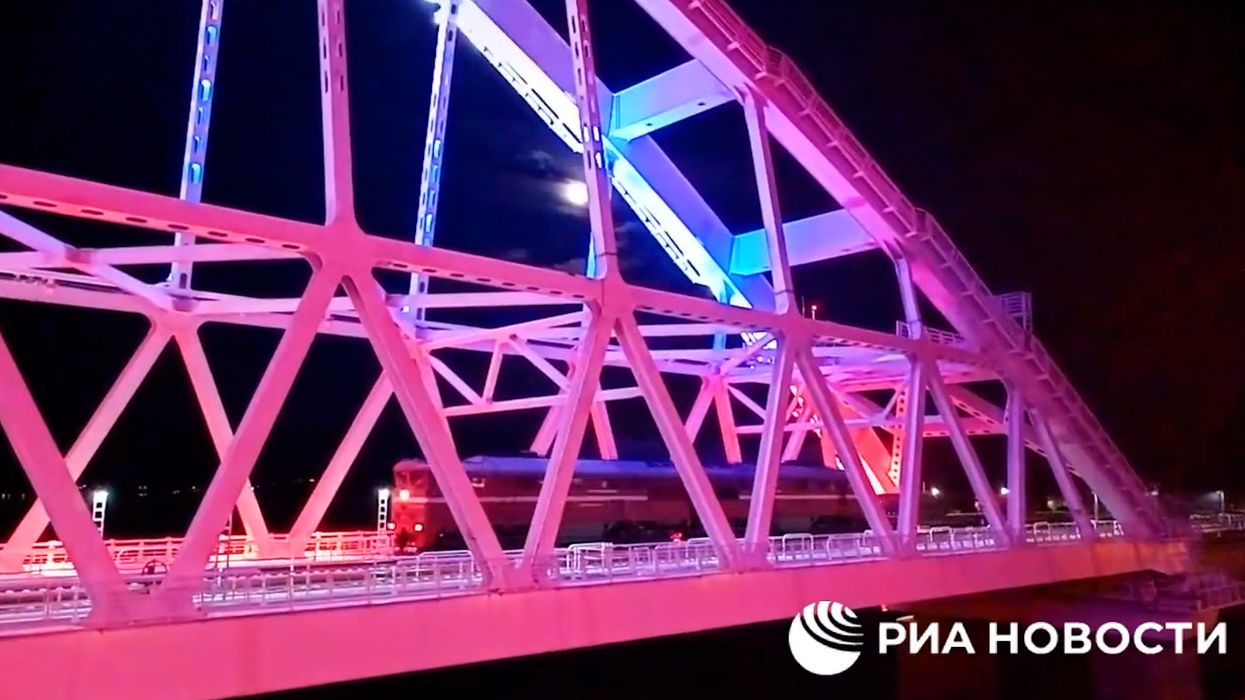 Russian Defence Ministry shares video of military equipment and forces leaving Crimea