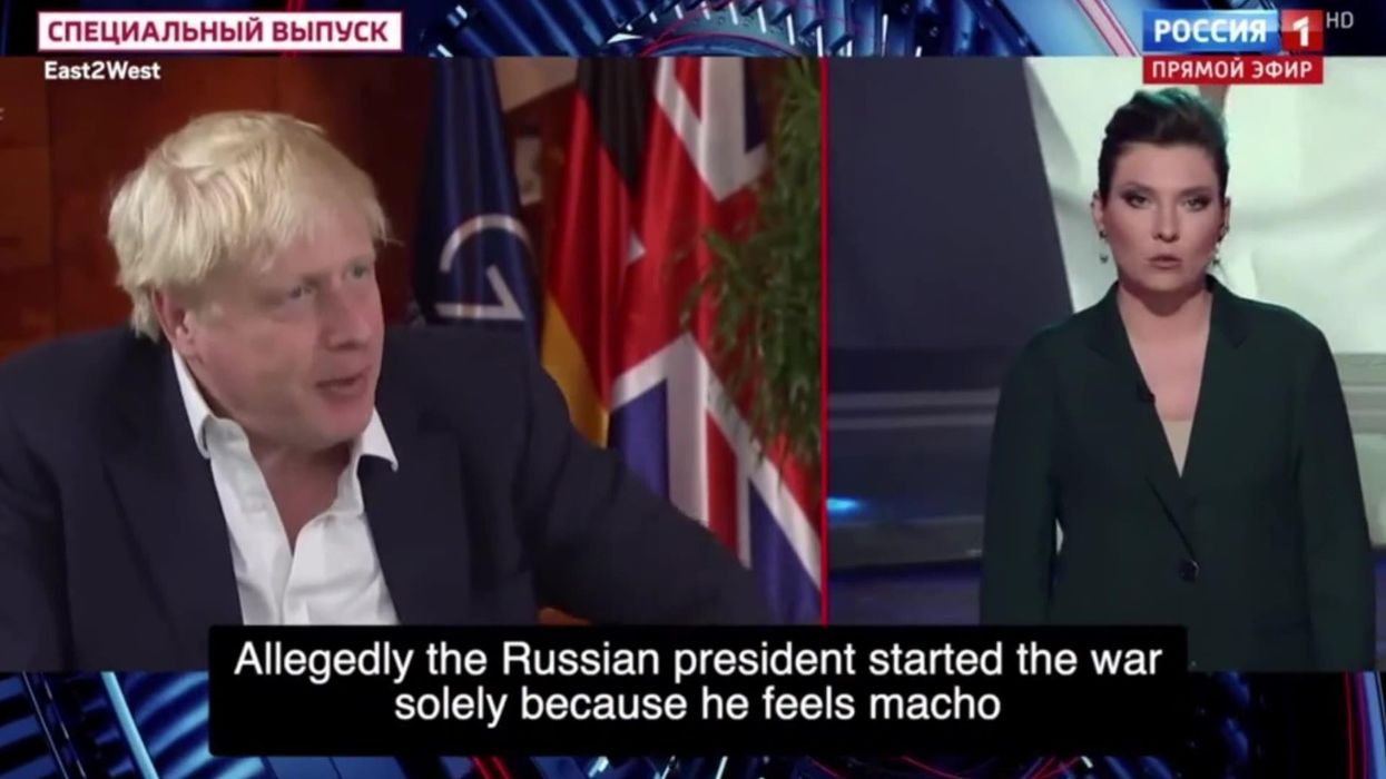 Russian presenter blasts Boris Johnson as 'chubby' with a 'woman-like' figure
