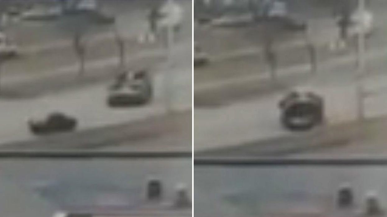 Ukrainian man survives being run over by a Russian tank