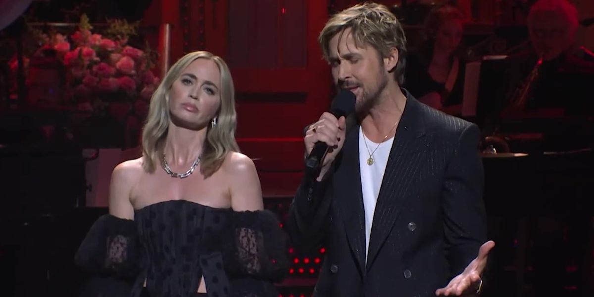 Ryan Gosling and Emily Blunt’s SNL monologue is being dubbed ‘one of