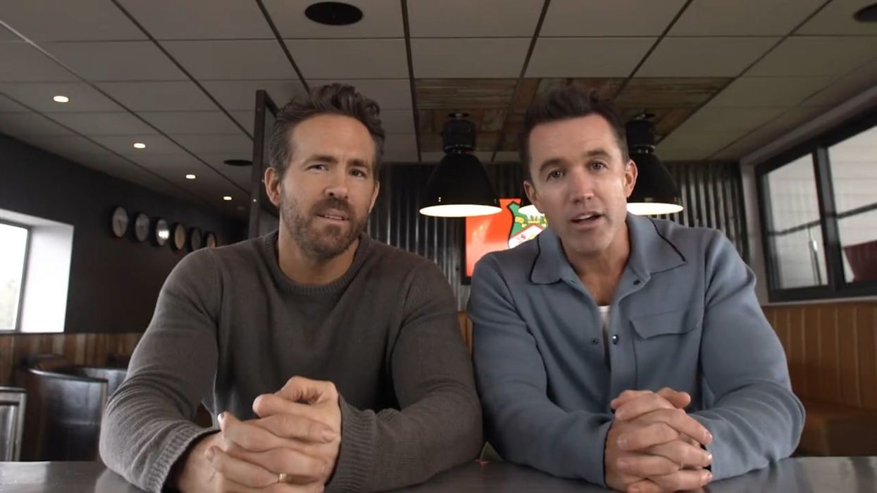 Moment Ryan Reynolds hangs up on Sir Alex Ferguson in awkward video call