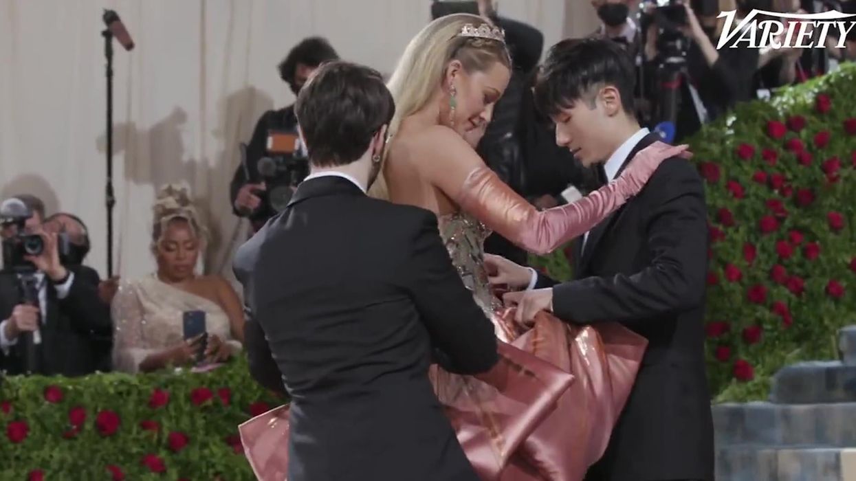 Blake Lively's Met Gala dress had a hidden meaning