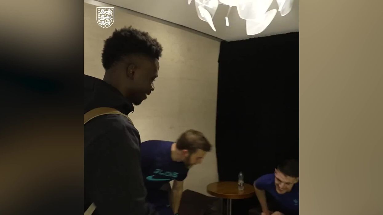 Saka brutally mocked by England teammates for FaceTiming Kim Kardashian