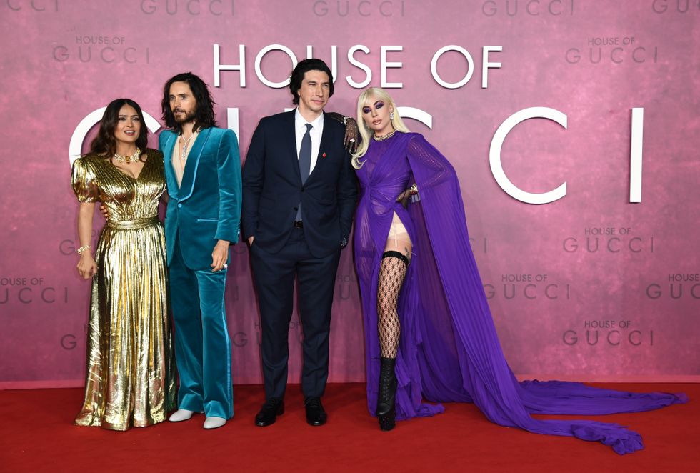 Salma Hayek, Jared Leto, Adam Driver and Lady Gaga at last night\u2019s premiere
