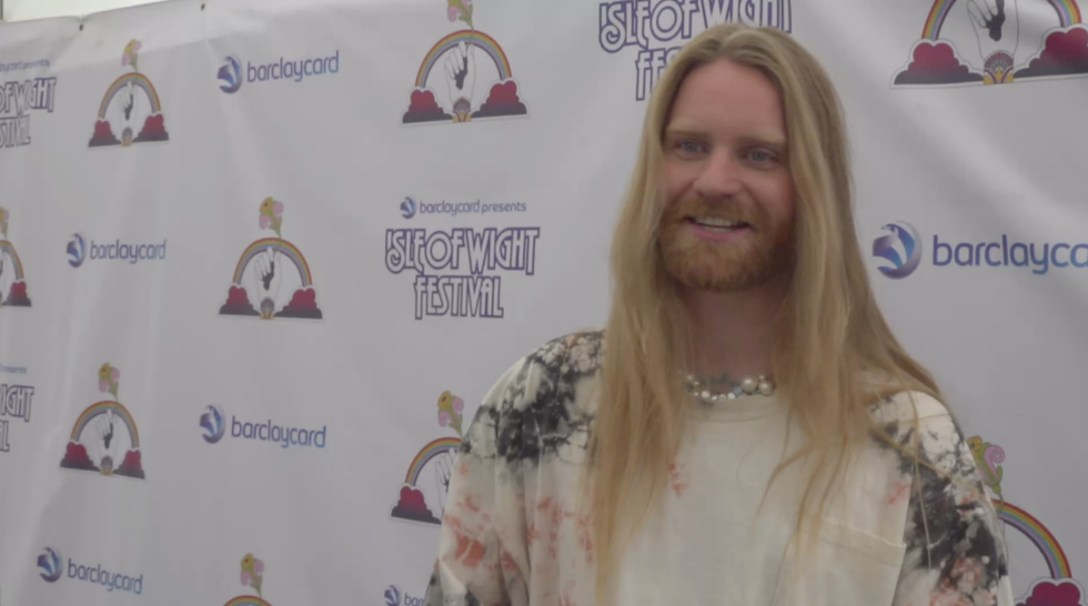 Sam Ryder ‘stoked’ to be at Isle of Wight Festival