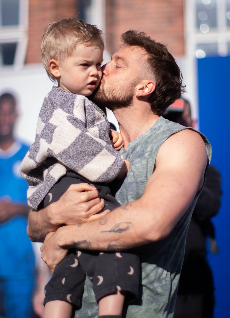 Sam Thompson raises more than £100,000 on first day of Soccer Aid challenge