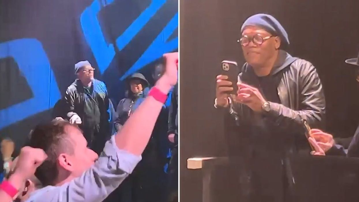 Samuel L Jackson randomly turned up to Bongo's Bingo club night - and loved it